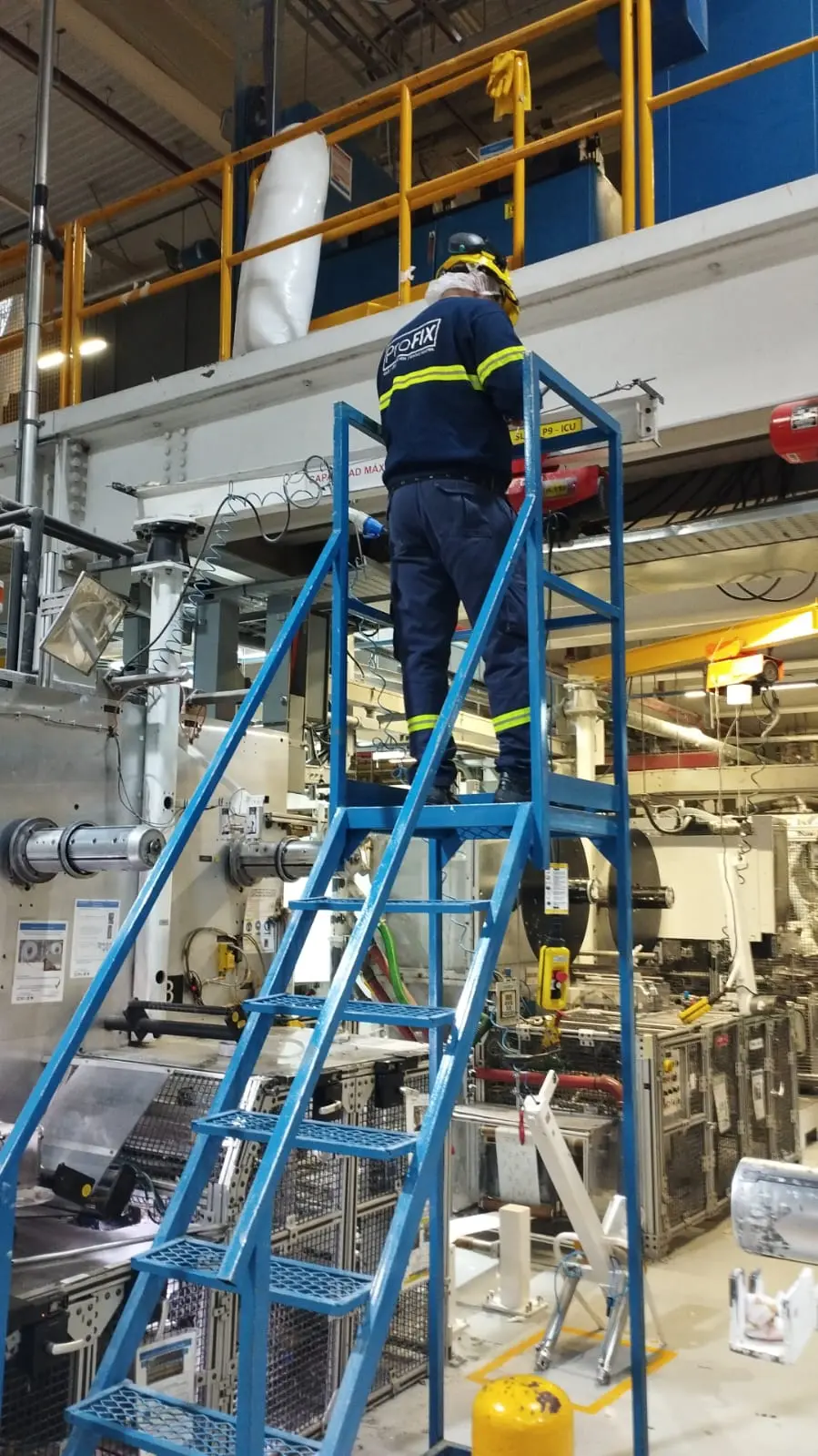 Inspección de plumas manuales